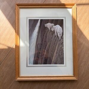 Vintage Framed Art Illustration